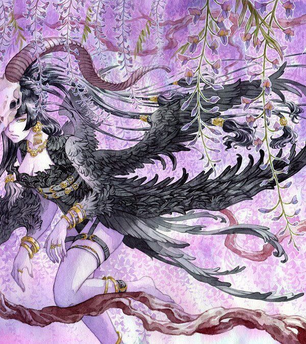 Wisteria Antelone print