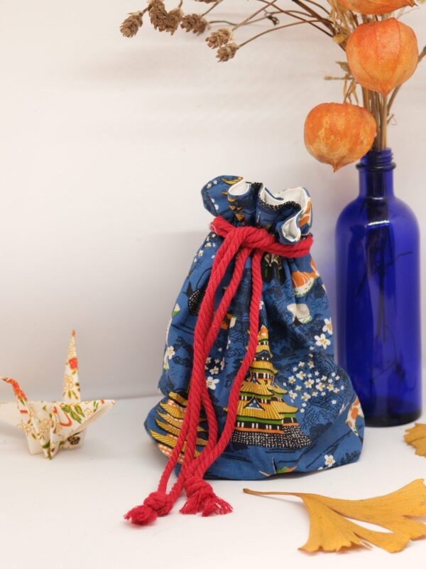 Kinchaku - Traditional string bag – Image 3