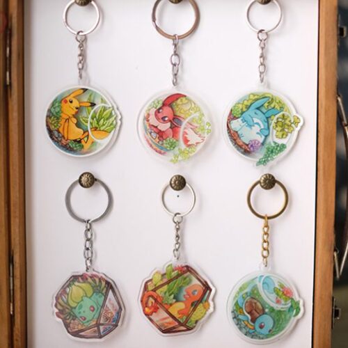 Terrarium Keychain - Pikachu – Image 3