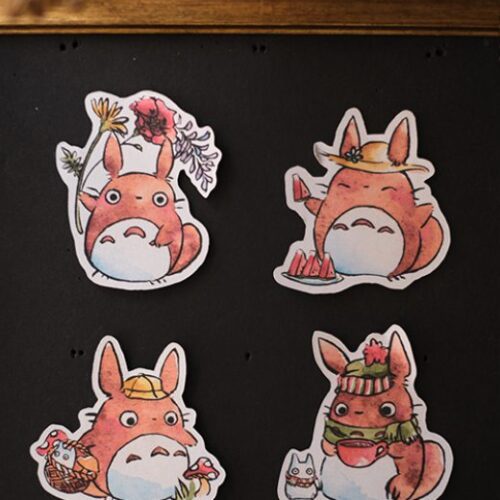 Totoro Four Seasons - Sticker pack