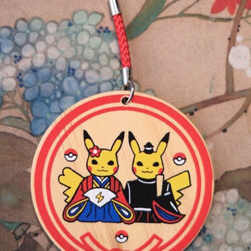 Ema keychain - Pikachu